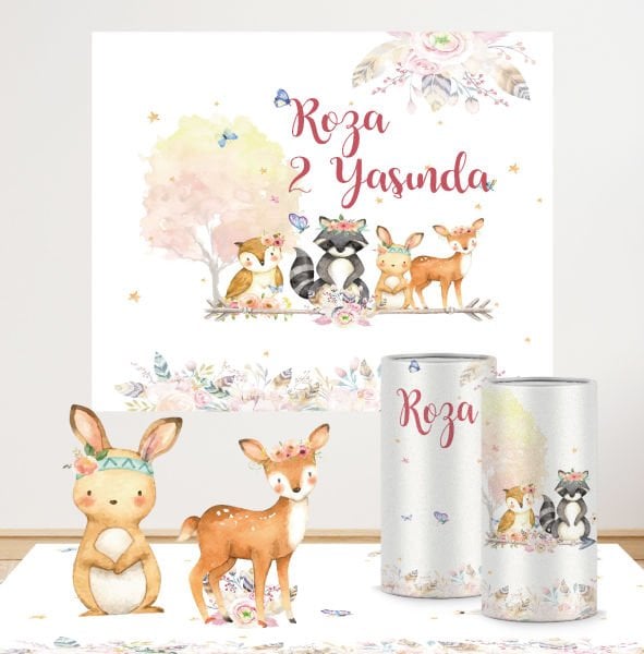 Woodland Konseptli Mini 1 Paket