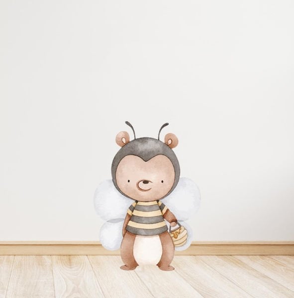 Arı Temalı Ayaklı Pano