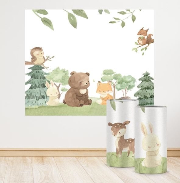 Wood Konseptli Mini 4 Paket