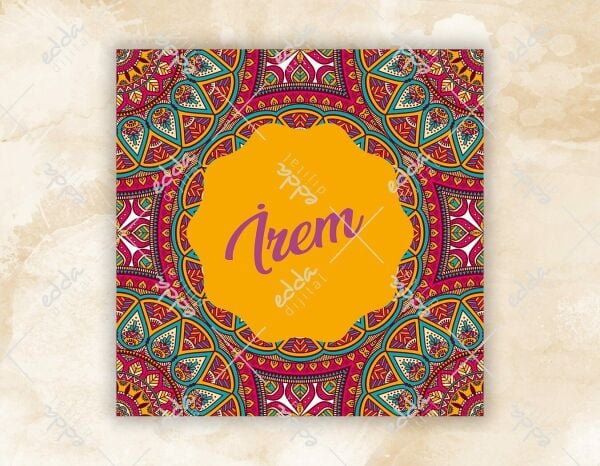 Renkli Kına Pisti Kaplaması