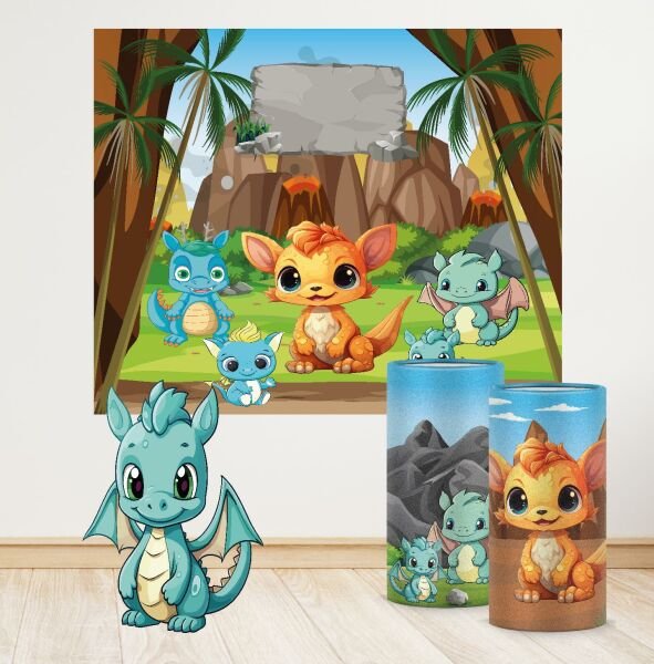 Sevimli Denizaltı Konseptli Mini 3 Paket