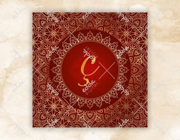 Desenli Kına Pisti Kaplaması