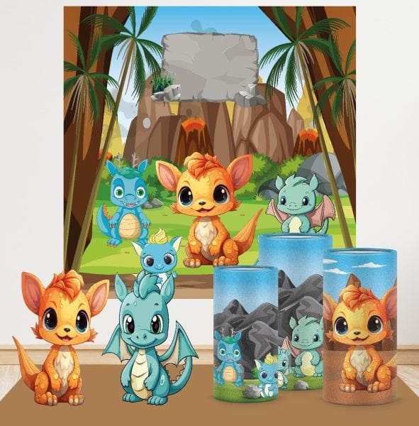 Bebek Dinolar Konseptli Efsane 1 Paket