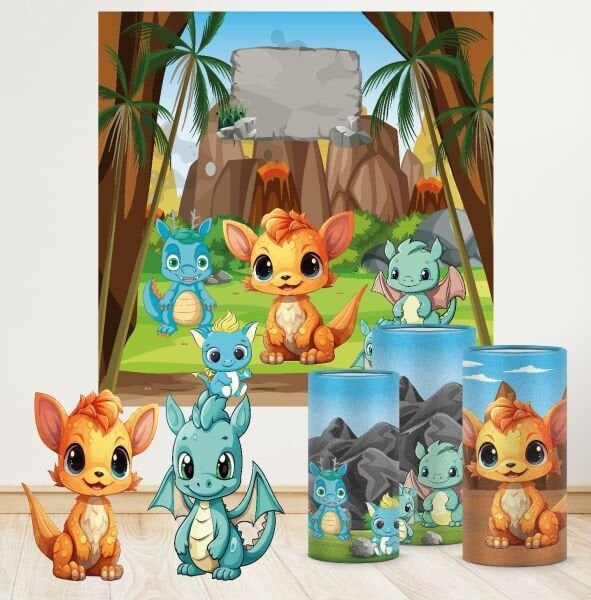 Bebek Dinolar Konseptli Efsane 2 Paket