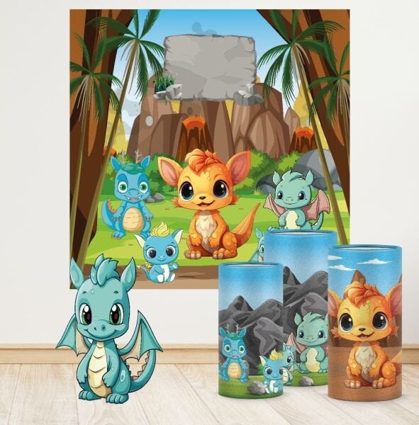 Bebek Dinolar Konseptli Efsane 3 Paket