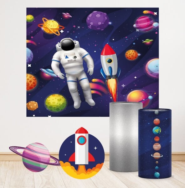 Uzay Konseptli Mini 2 Paket