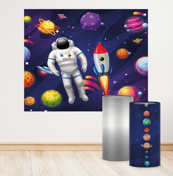 Uzay Konseptli Mini 4 Paket