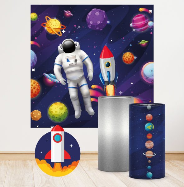 Uzay Konseptli Mega 4 Paket