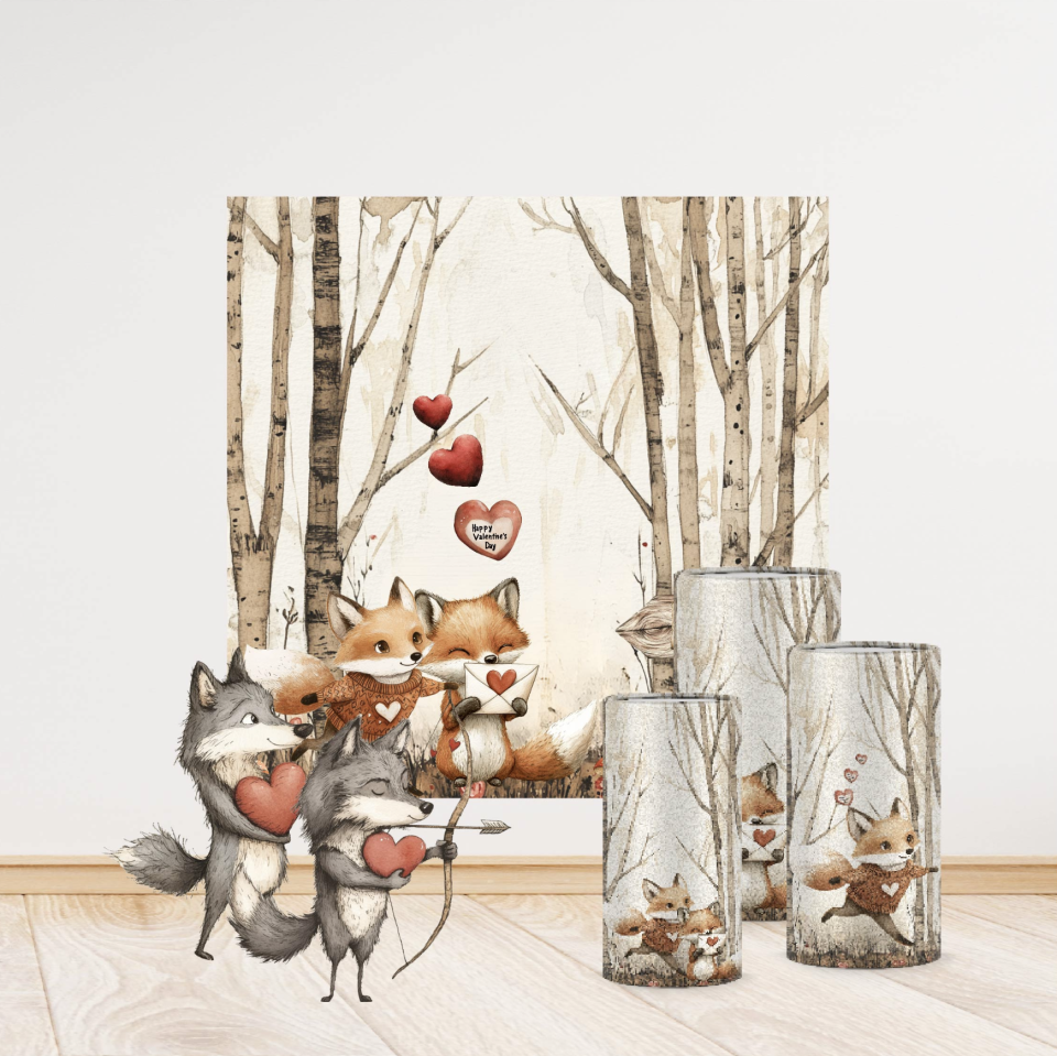 Sevimli Tilki Konseptli Efsane 2 Paket