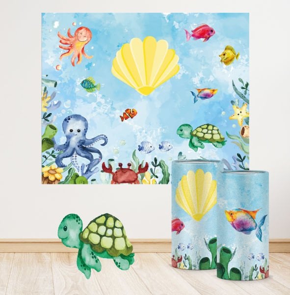 Deniz Altı Konseptli Mini 3 Paket