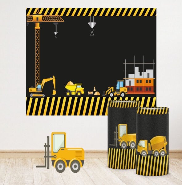 İnşaat Konseptli Mini 3 Paket