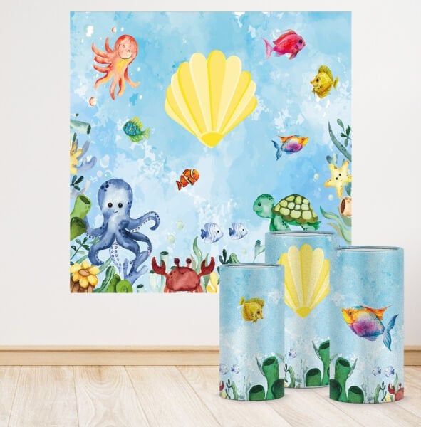 Deniz Altı Konseptli Efsane 4 Paket