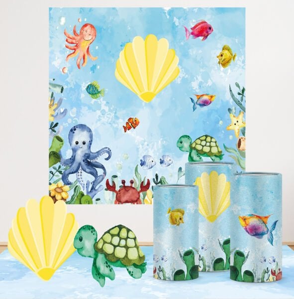 Deniz Altı Konseptli Mega 1 Paket