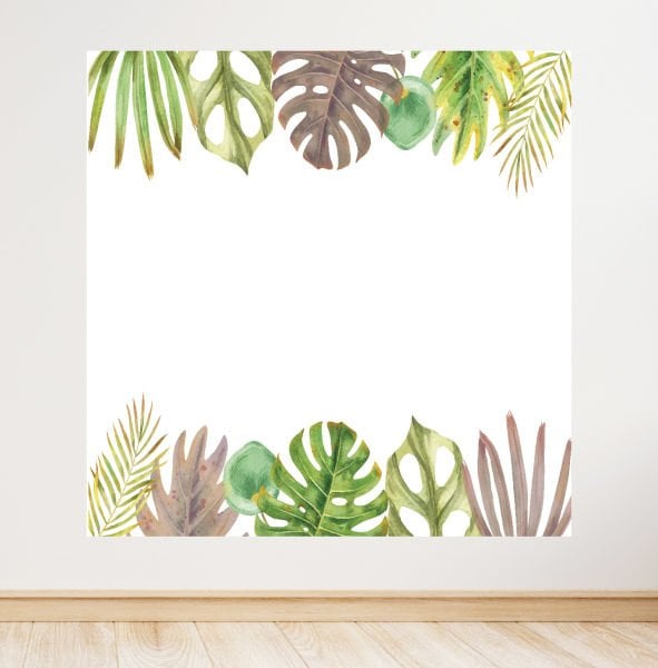 Baby Safari Konseptli Doğum Günü Afişi