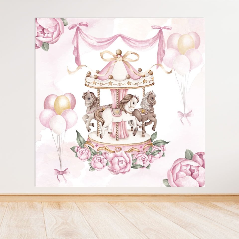 Atlı Karınca Temalı Doğum Günü Afiş