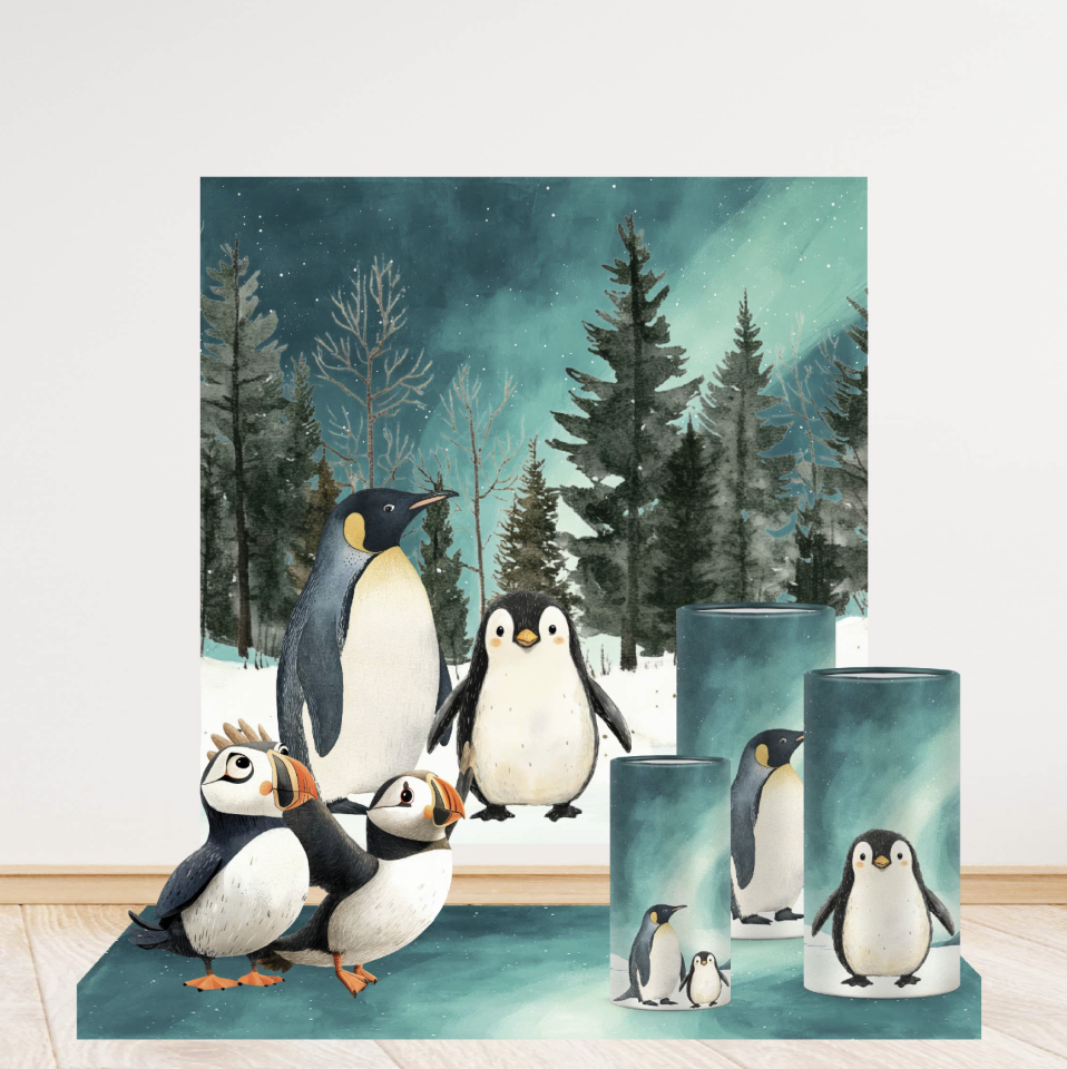 Penguen Konseptli Mega 3 Paket