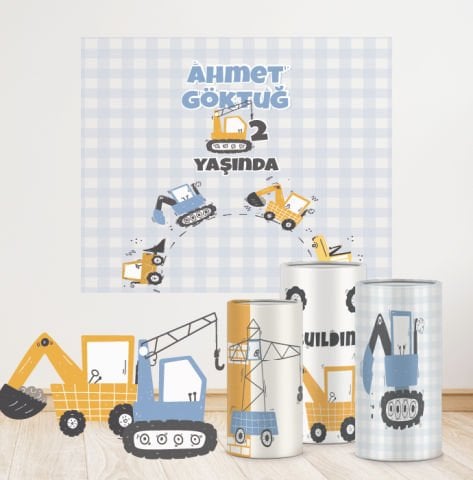 İnşaat Konseptli Efsane 2 Paket