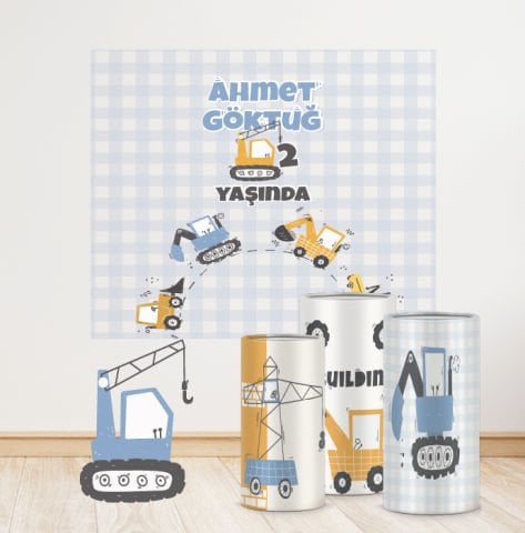 İnşaat Teması Efsane 3 Paket