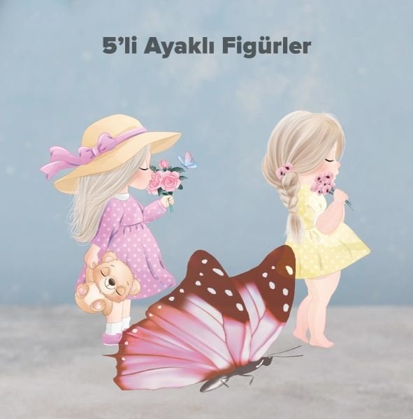 Çiçekli Kız Figürleri