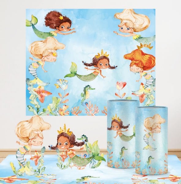 Deniz Kızı Konseptli Mini 1 Paket