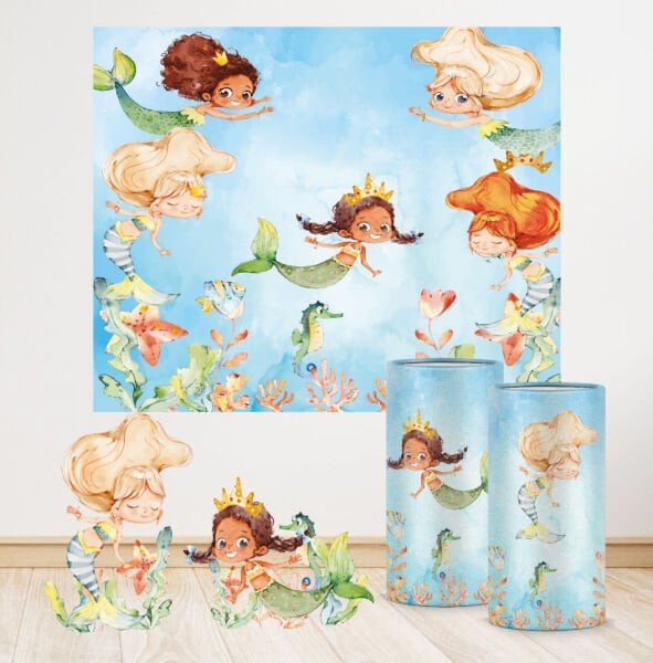 Deniz Kızı Konseptli Mini 2 Paket