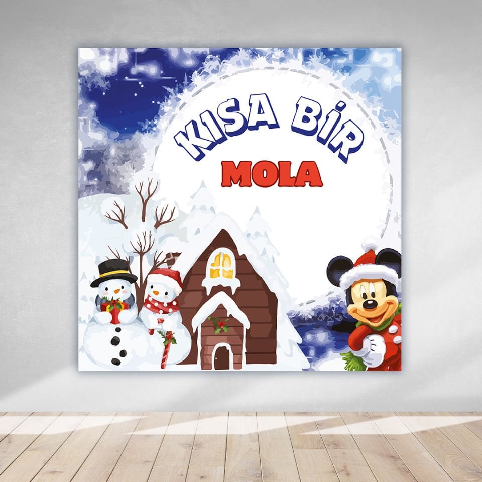 Karne Temalı Doğum Günü Afiş