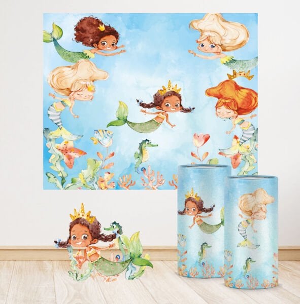 Deniz Kızı Konseptli Mini 3 Paket