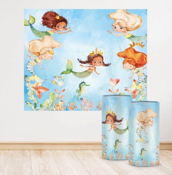 Deniz Kızı Konseptli Mini 4 Paket