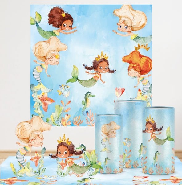 Deniz Kızı Konseptli Mega 3 Paket