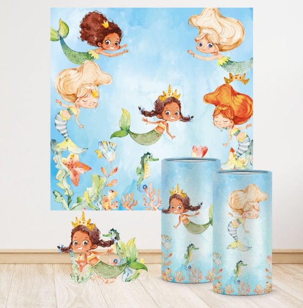 Deniz Kızı Konseptli Mega 4 Paket