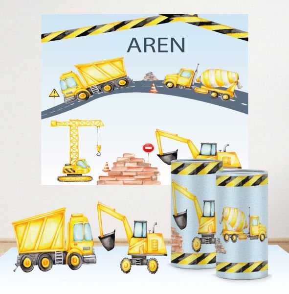 İnşaat Konseptli Mini 1 Paket