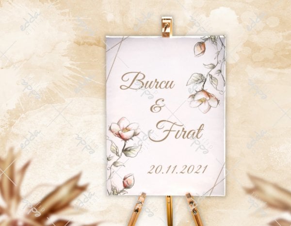 Nişanınıza Renk Katacak Karşılama Panoları