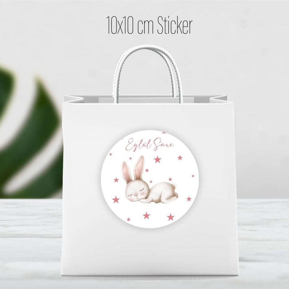 Yapışkanlı Çanta Etiketi