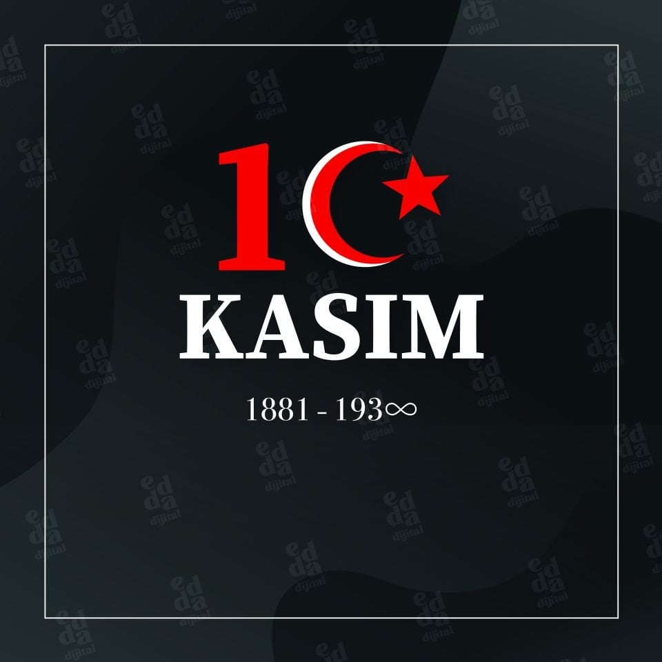 10 KASIM Temalı Afiş