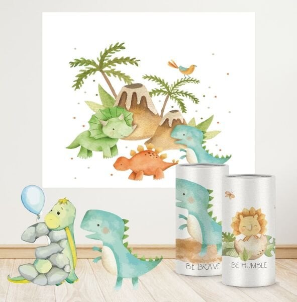 Dinozor Konseptli Mini 2 Paket