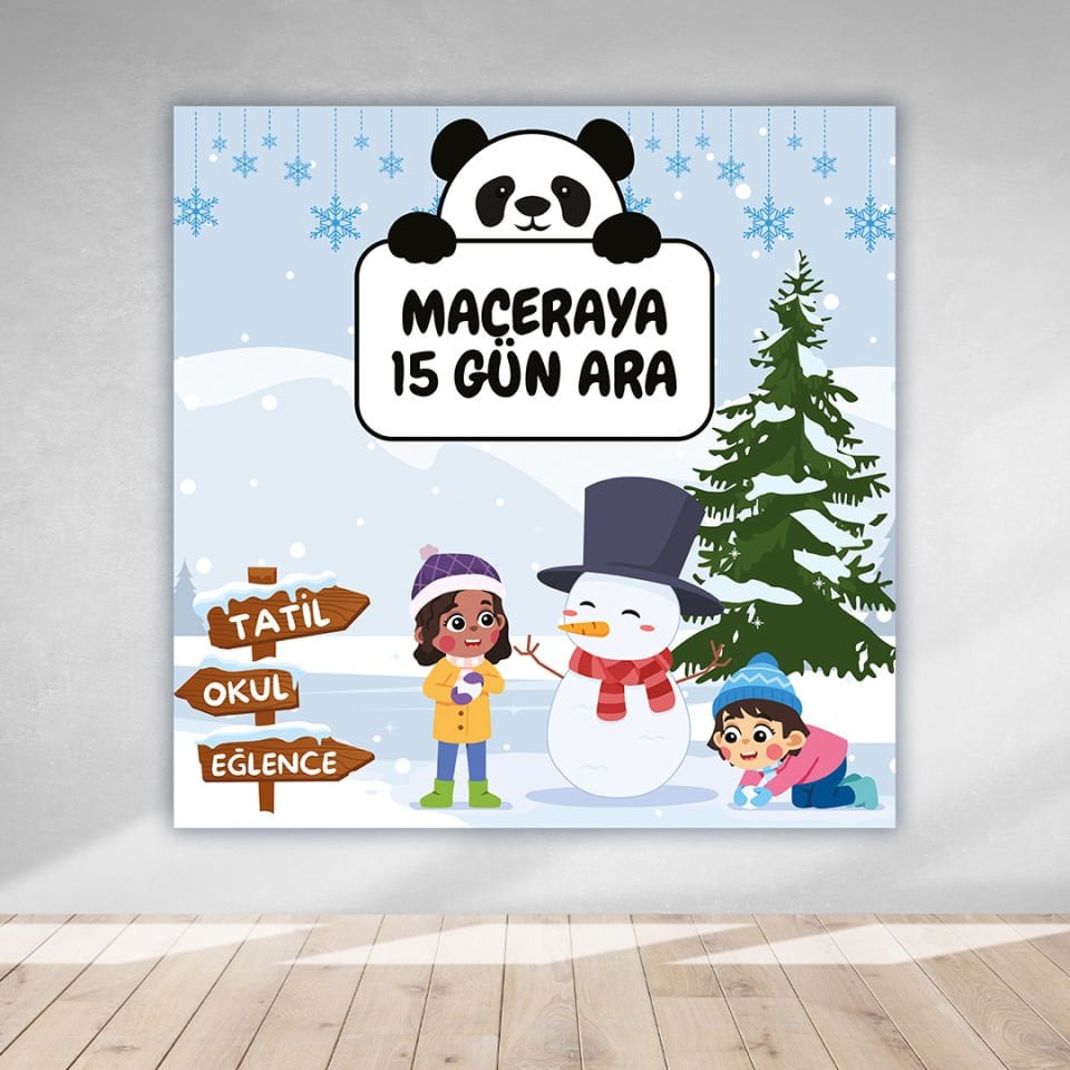 Karne Temalı Doğum Günü Afiş