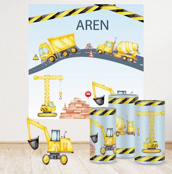 İnşaat Konseptli Mega 2 Paket