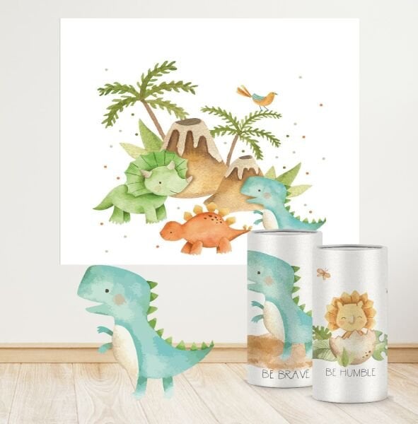 Dinozor Konseptli Mini 3 Paket