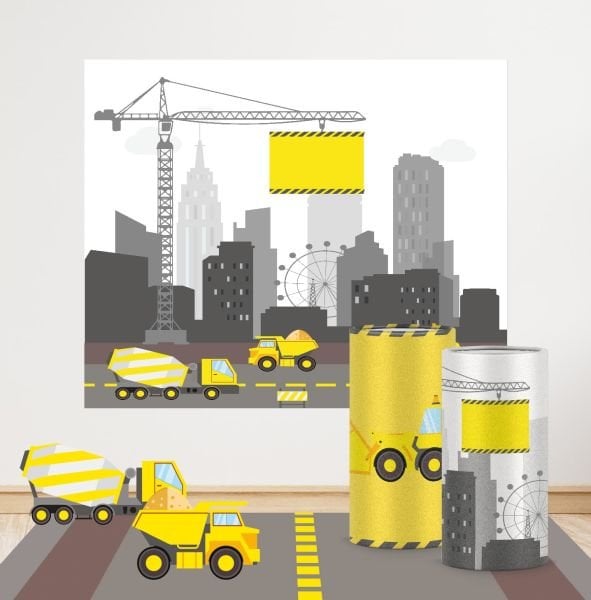 İnşaat Konseptli Mini 1 Paket