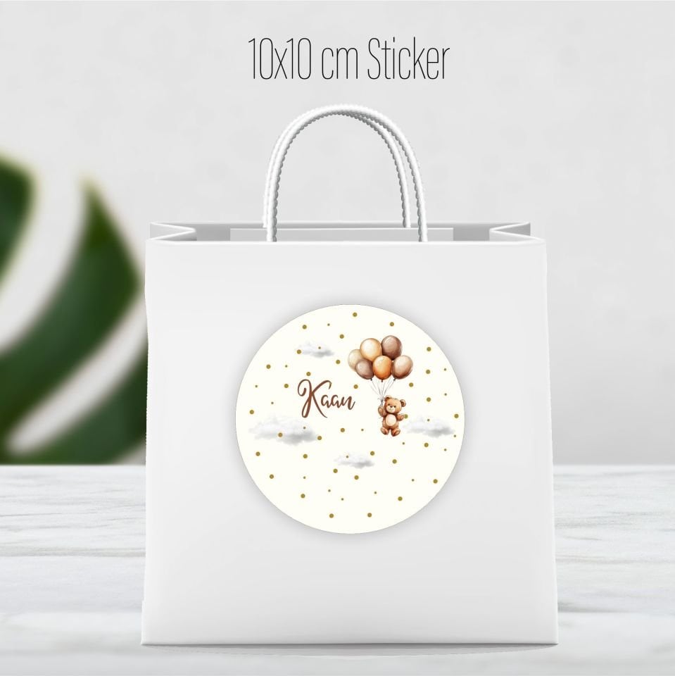 Yapışkanlı Çanta Etiketi