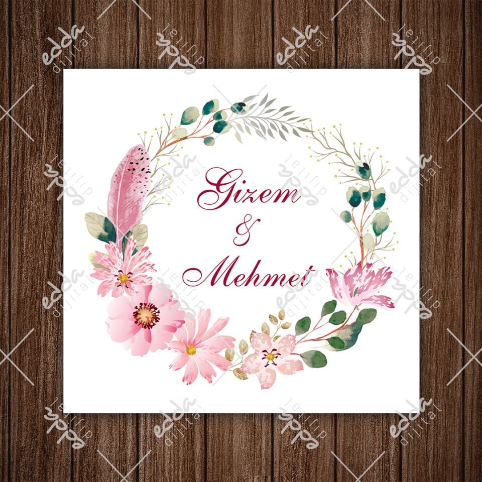 Çiçek Desenli Dans Pisti Kaplaması