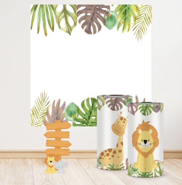 Baby Safari Teması Mega 4 Paket