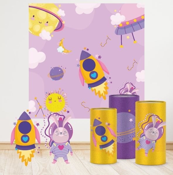 Pembe Uzay Konseptli Efsane 2 Paket