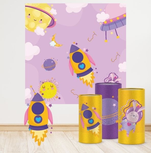 Pembe Uzay Konseptli Efsane 3 Paket