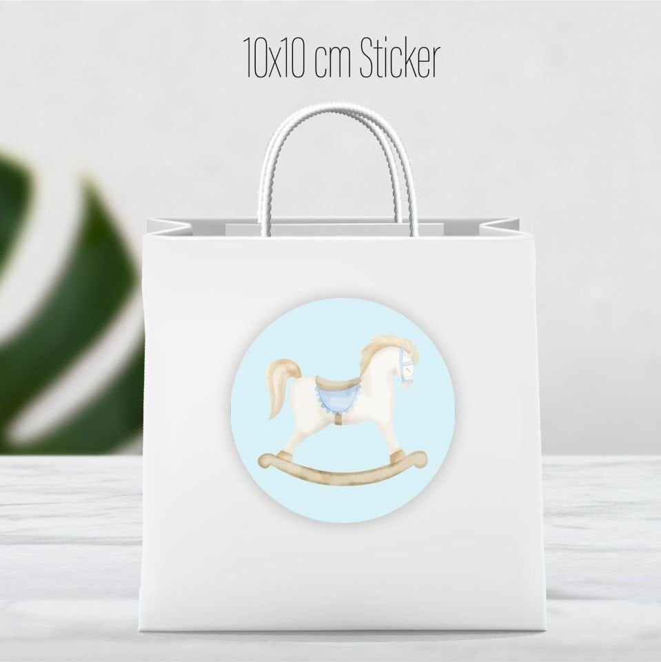 Yapışkanlı Çanta Etiketi