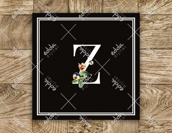 Beyaz Çizgili Harfli Kına Pisti Kaplaması