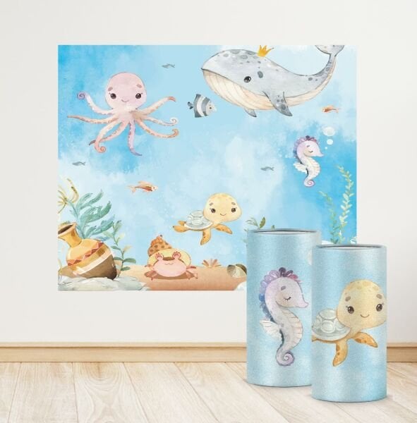 Denizaltı Konseptli Mini 4 Paket