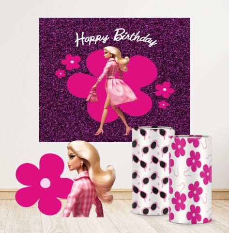 Barbie Temalı Mini 2 Paket