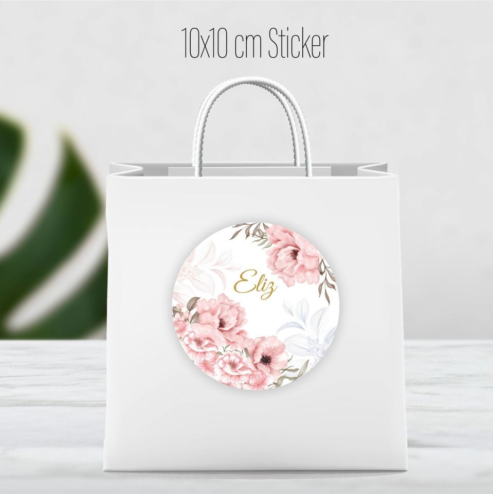 Yapışkanlı Çanta Etiketi