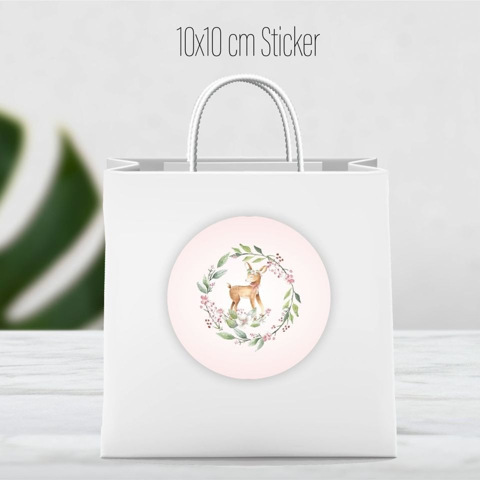 Yapışkanlı Çanta Etiketi